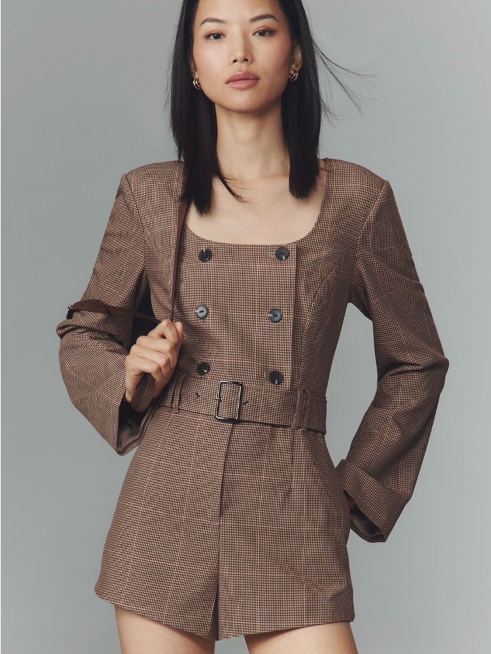 By Anthropologie Long-Sleeve Blazer